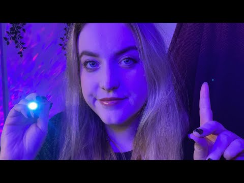 ASMR | Follow my instructions for sleep 💤 [close your eyes & light triggers]