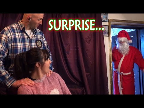 Funny Christmas ASMR, Santa Gets Relaxing Massage