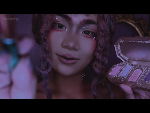 asmr. glamorous mermaid makeup. 🫧🧜‍♀️✨️