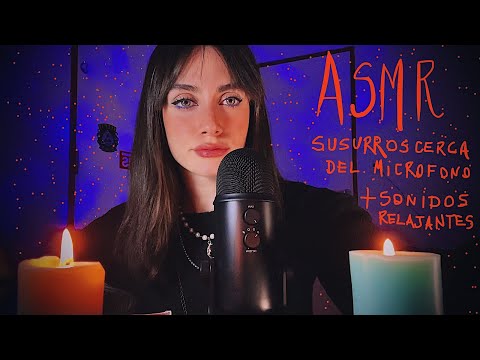 ASMR SUSURROS cerca del mic + sonidos relajantes - Asmr Argentina