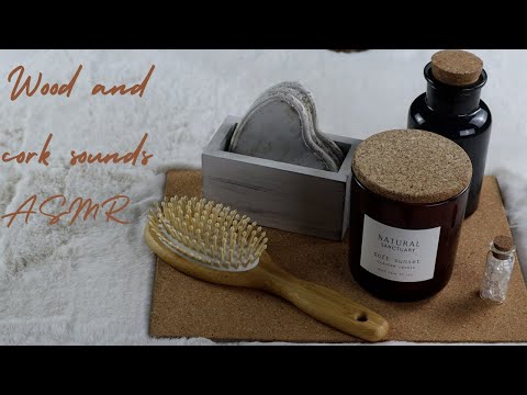 Wood and Cork Sounds ASMR