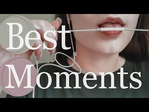 ASMR mouth sounds,mic licking|Best moments