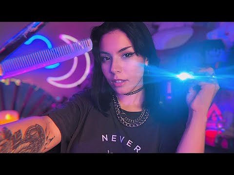 ASMR Haircut & Color ✂️ (chaotic just go with it)