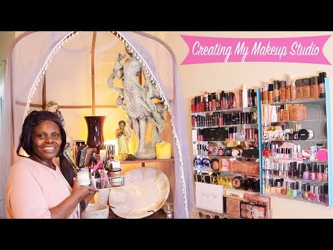 Creating Makeup Studio ASMR Speed Cleaning + Organizing