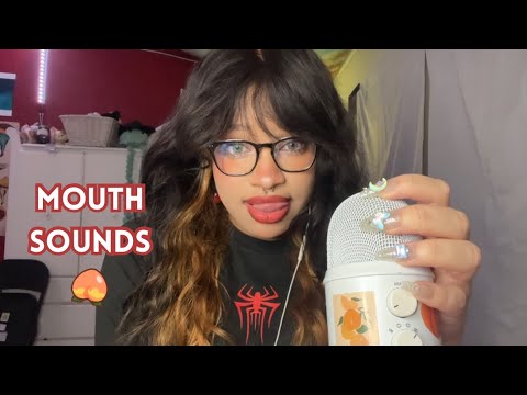 Mouth Sounds!🕷️Fast and Aggressive ASMR Mouth Sounds, Mic Scratching, Fluttering