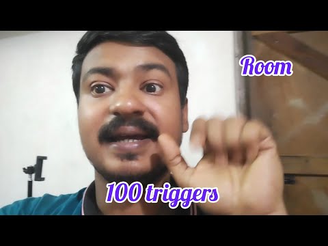 ASMR|| Fast 100 Triggers In My Room @asmrsunjoy