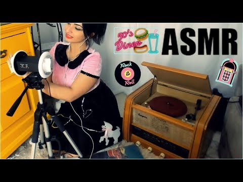 ASMR 3DIO Anos 50 tapping Sussuros 50's Relaxing Sounds