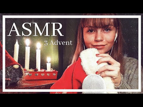 ASMR | 3 Advent 🕯️🕯️🕯️ (Tapping, Fabric Scratching, Swedish Reading And Whispering)