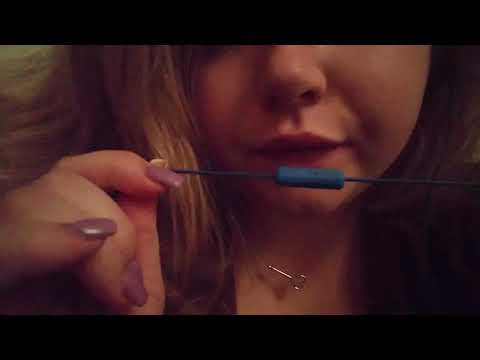 ASMR Intense mouth sounds Mic nibbling and Mic licking