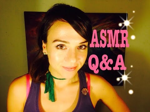 Ear to Ear Whispering *Up Close* Get to know me better*Q&A* ASMR