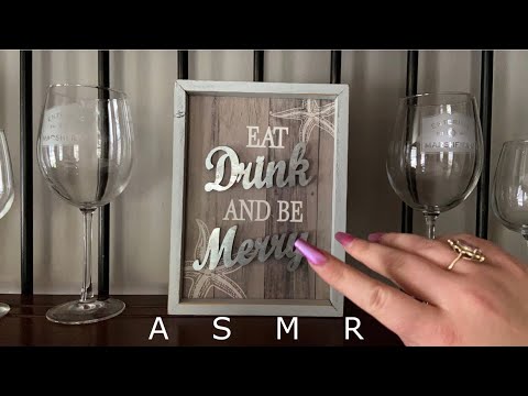 ASMR - Tapping & scratching through my kitchen & sun room - camera tapping as well! ✨