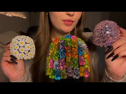 ASMR TEXTURED Mic Tapping & Scratching | 3 New Mic Covers🎙️💎