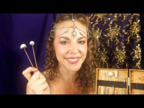 ASMR Ear Cleaning ♥ Greek Goddess Deep Cleans Your Ears, 3Dio Sounds for Sleep, Role Play, Brushing