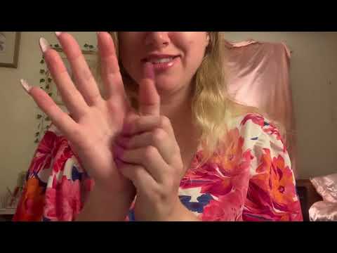 ASMR Skin Scratching Pt. 2 - Hands, Arms, Stomach, Navel