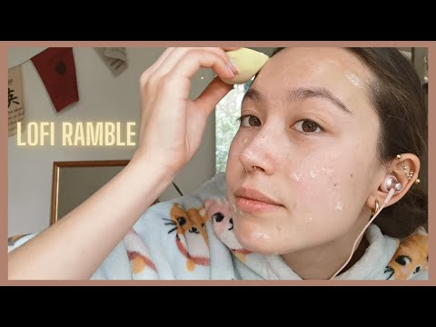 ASMR || Lofi Whisper Ramble, Doing my makeup, Aussie Accent