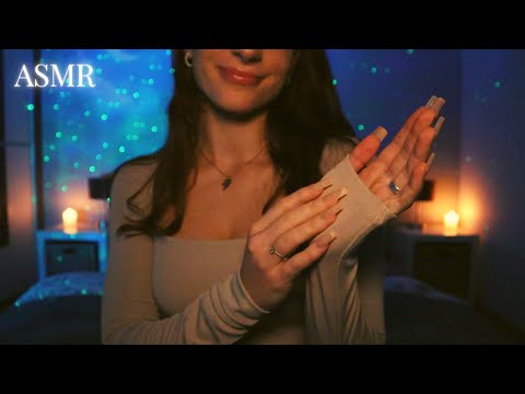 ASMR with My Body (Hand Sounds, Nail Tapping, Fabric and Skin Scratching, Mouth Sounds)