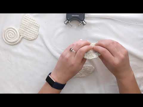 ASMR Scratching on Textured Clay