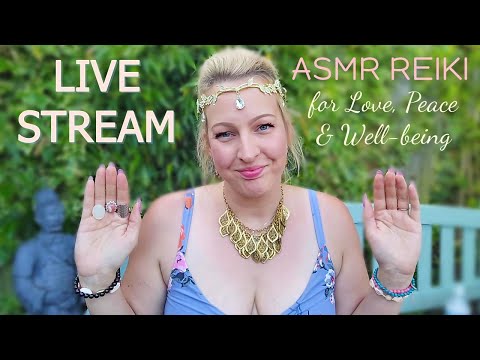 Healing Ani ASMR is going live! Reiki for Love, Peace, Calmness & Well-being 🙌