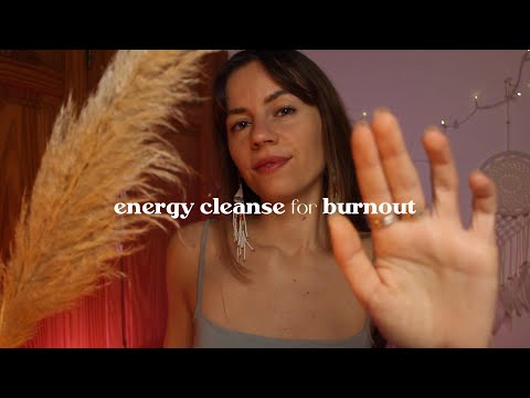 ASMR REIKI for burnout | full negative energy removal | soothing koshi chimes, soft spoken