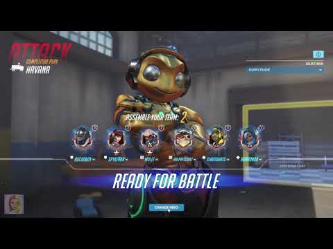 Overwatch Competitive Play as LUCIO - 60fps