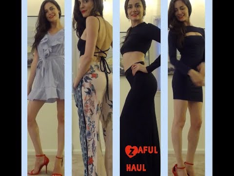 👗First ASMR Clothing Try On Haul (Zaful)👗