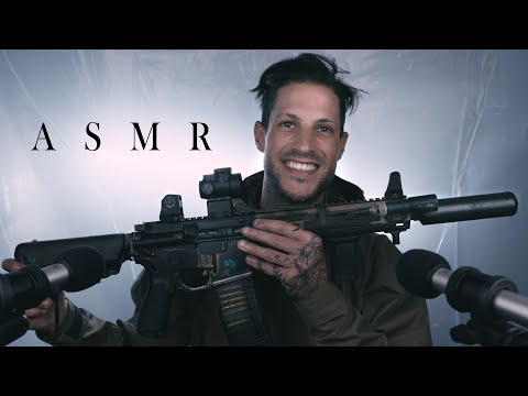 Tactical ASMR | binaural gun cleaning | suppressed AR15 for INSTANT sleep and relaxation