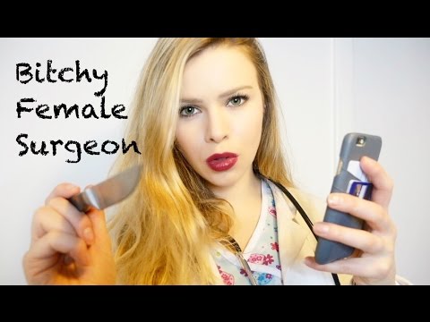 [ASMR] Bitchy Female Surgeon Gives You an Operation
