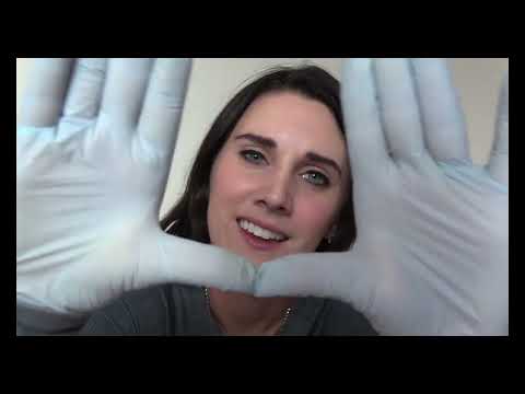 Soothing Gloved Touch: ASMR Face Massage for Relaxation