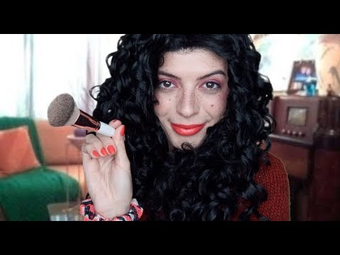 ASMR | 80s Girl Does Your Makeup! 💄 (💁🏻Sassy + Heavy Accent)