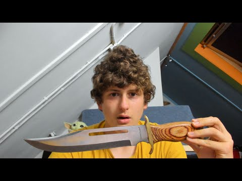 ASMR My KNIFE Collection! *insane*