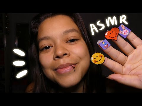 ASMR FR | Je colle pleins de stickers sur toi 💖 (sticky stickers)