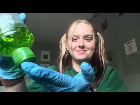 NO TALKING soothing your sunburn (asmr gloved massage roleplay) iPhone quality