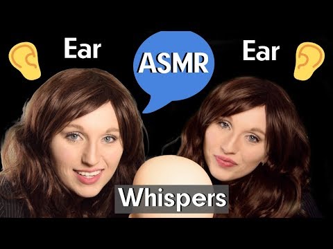 ASMR - Twin Whispers - Ear to Ear - BINAURAL