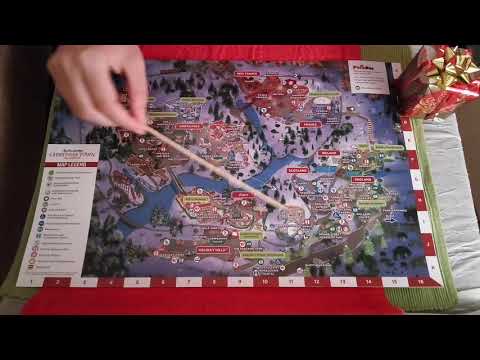 ASMR Christmas Town Map Role Play (Amusement Park) ☀365 Days of ASMR☀