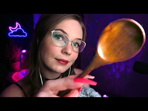 EATING YOUR FACE WITH A WOODEN SPOON 🥄 Smooth Brain, X Marks the Spot 💤 ASMR