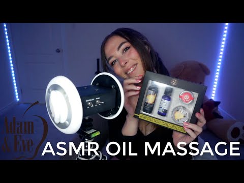 |ASMR| OILY EAR MASSAGE *Sponsored by Adam and Eve*
