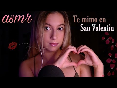 ASMR - Paso San Valentín contigo y te mimo - ATENCIÓN PERSONAL - Pau ASMR