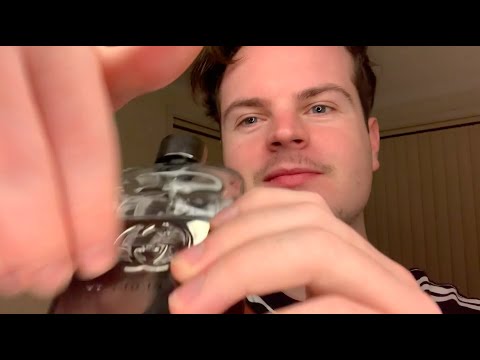Fast & Aggressive ASMR Perfume Glass Tapping & Scratching