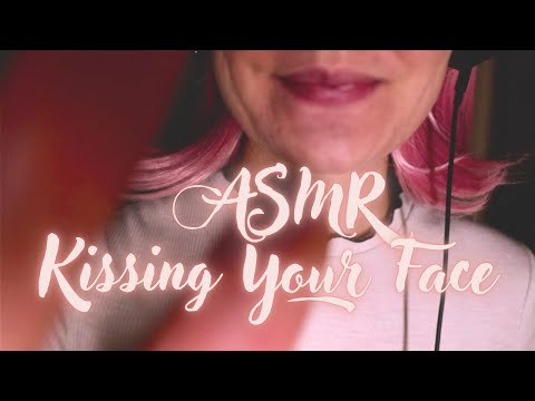 Kisses All Over Your Face (up close, kissing sounds) 💋 | ASMR Nordic Mistress