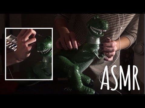 ASMR | Pampering Rex (brushing, tapping, scratching, whispering)