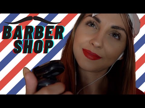 RolePlay Barberia ASMR 💈 ( Barber Shop ASMR ) Corte a tijera, maquina de afeitar sonido real...💤