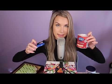 ASMR 🍵 Tea Time | Crinkling | Tapping