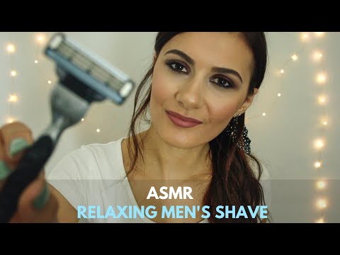 ASMR Relaxing Men's Shave