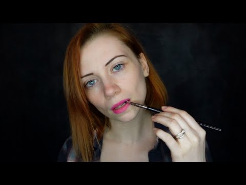 ASMR - Spit Painting Creating Art On Your Beautiful Face