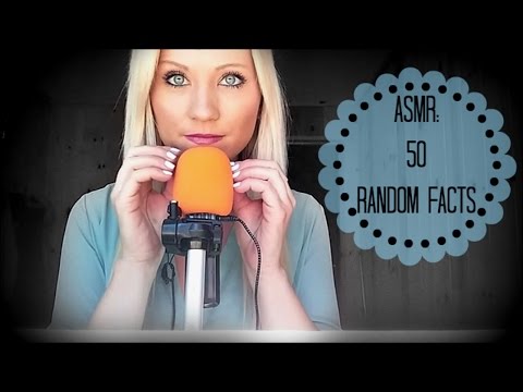 ASMR: 50 Random Facts (300 Subscribers Special)