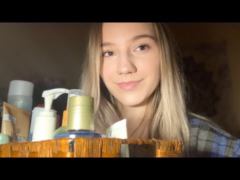 ASMR - Fast tapping on bathroom products