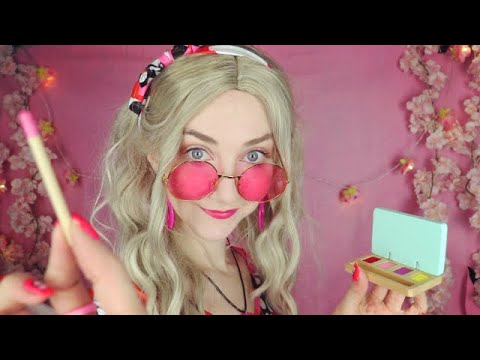 ASMR Groovy 70's Barbie Gives You a Makeover