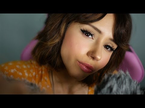 ASMR ~ Upclose Face Touching and Lens Tapping/ Scratching for INTENSE tingles ~ ~
