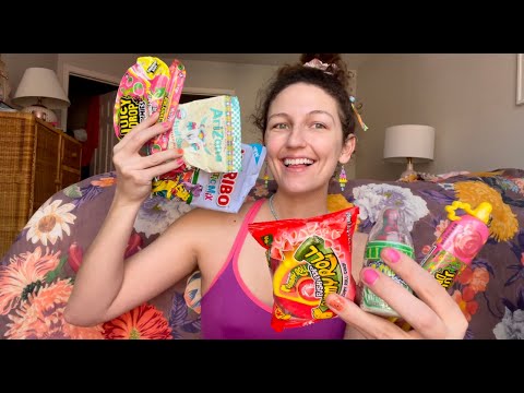 ASMR ~ 🍭🍬 i tried all these GROOVY candies n it was SO funzies! 🍬🍭