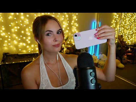 ASMR | iPhone Tapping & Scratching (whispered)